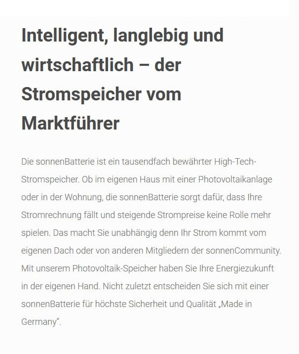 Sonnenenergie, Solartechnik Speicher in Waiblingen